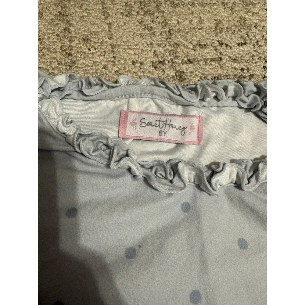 Girls Sweet Honey Long Dinosaur Nightgown